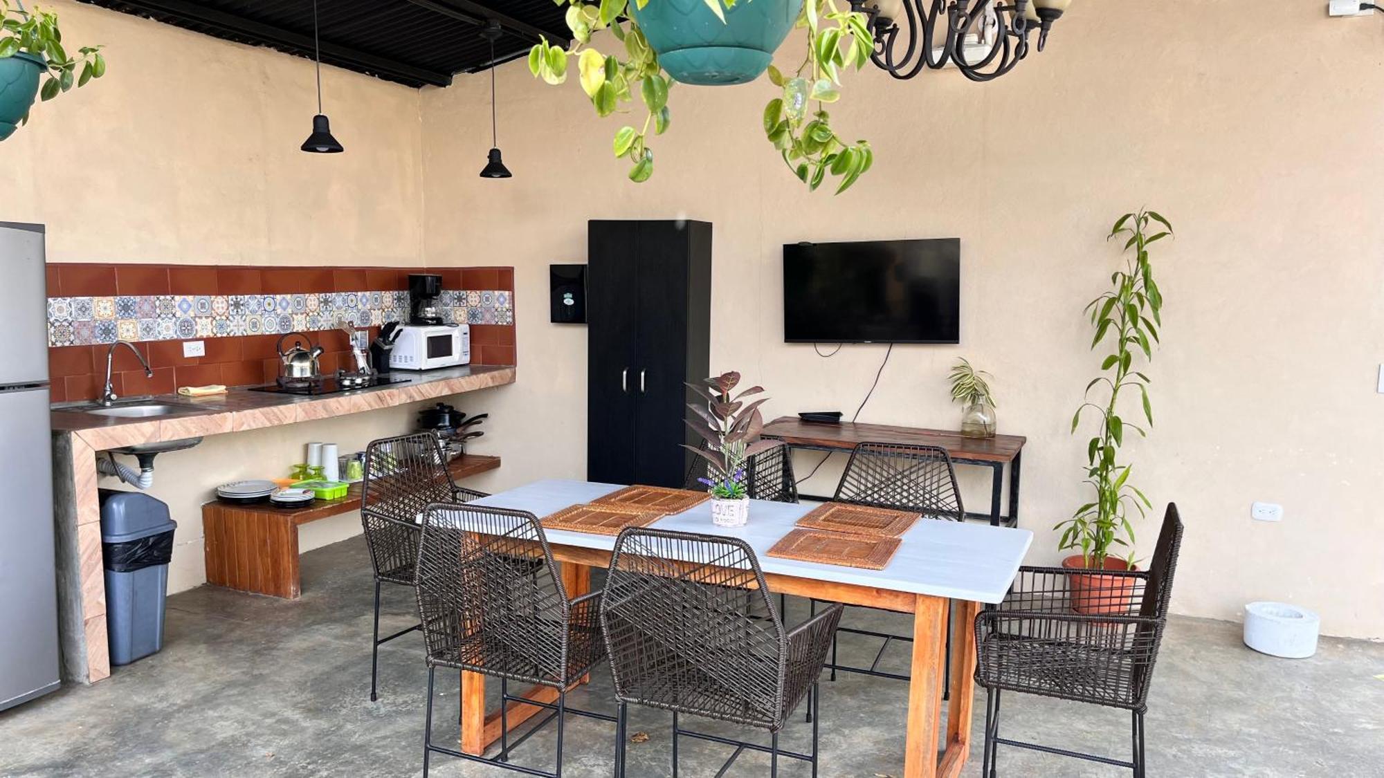 Apartamento El Guanacaste, Cerca Tamarindo Con Piscina サンタ・クルス エクステリア 写真