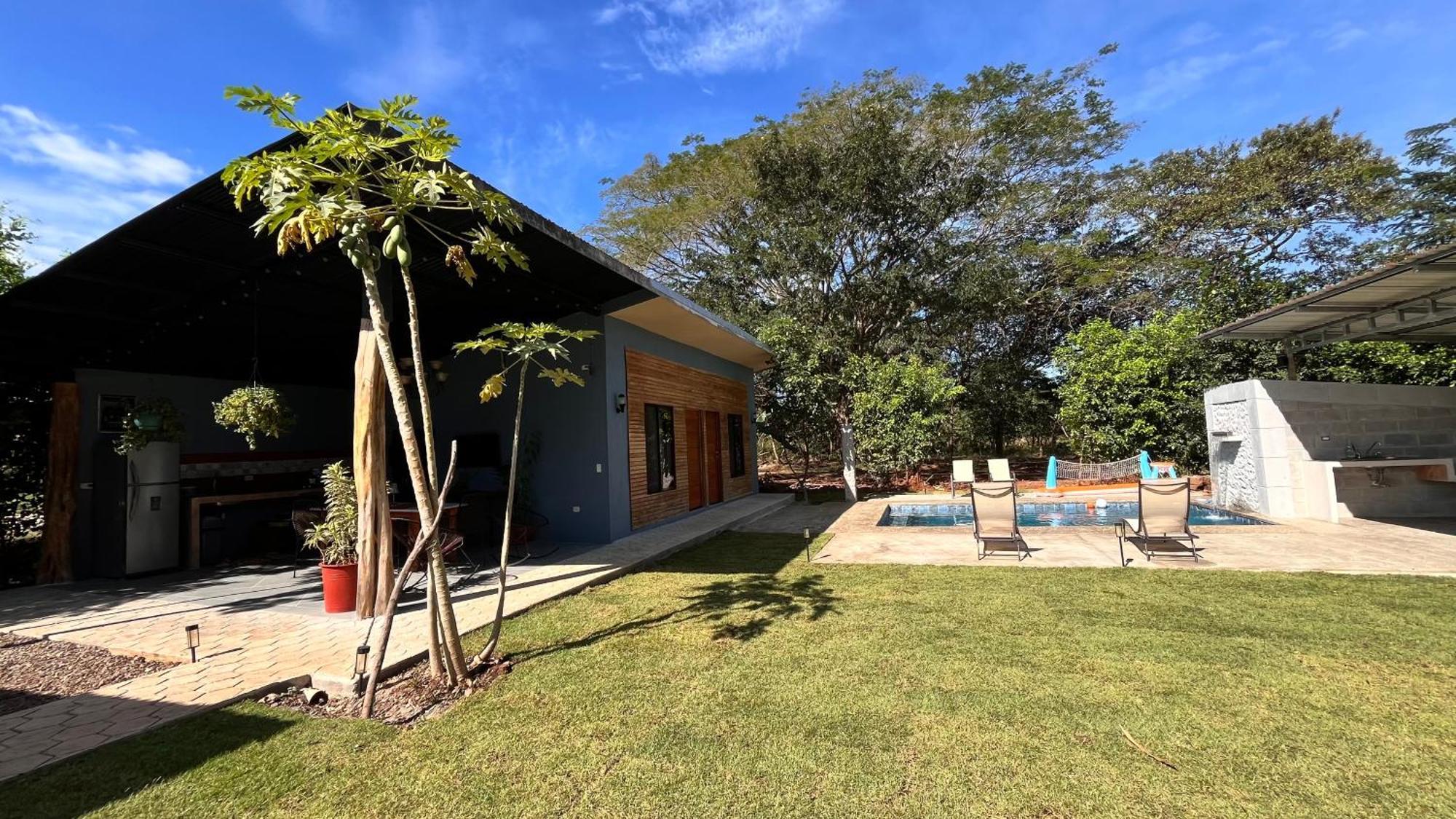 Apartamento El Guanacaste, Cerca Tamarindo Con Piscina サンタ・クルス エクステリア 写真