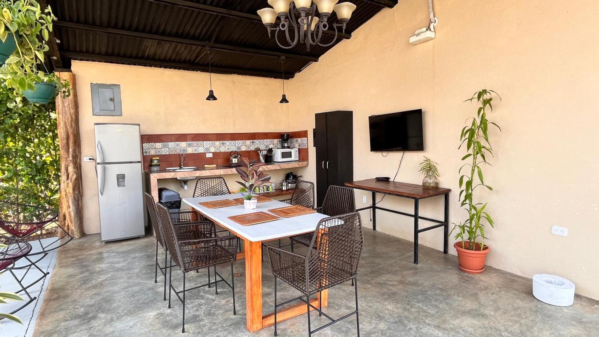 Apartamento El Guanacaste, Cerca Tamarindo Con Piscina サンタ・クルス エクステリア 写真